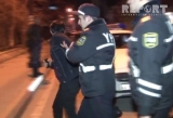 Bakıda "sərxoş polis" saxlanıldı – FOTO