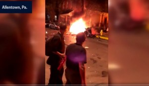 Avtomobil partladı: 3 ölü