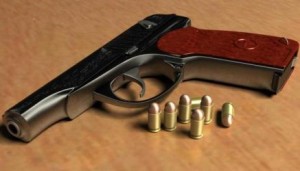 Bərdədə “07”dən “TT” markalı tapança çıxdı