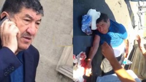 Hacı Mazanın düşdüyü qəzadan görüntülər  - VİDEO