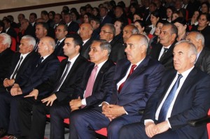 Yevlaxda Ulu öndər Heydər Əliyevin anım mərasimi keçirilib - FOTO