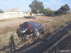 Bakı-Qazax yolunda qəza: xəsarət alanlar var - FOTO