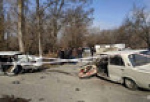 Şəkidə qəza olub, ölən və yaralananlar var - FOTO