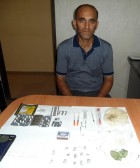 Narkotik vasitələrin qanunsuz dövriyyəsi ilə məşğul olan şəxs saxlanılıb - FOTO