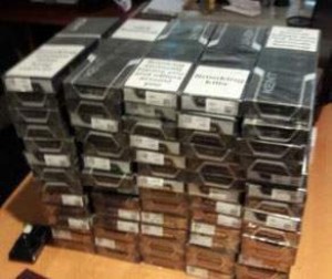 Təyyarə ilə külli miqdarda siqaretin qanunsuz gətirilməsinin qarşısı alınıb