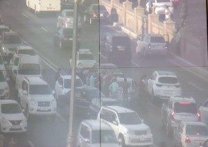 Heydər Əliyev prospektində qəza - FOTO