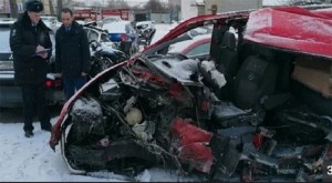 “Mercedes” “MAN”la toqquşdu: 3 ölü, 6 yaralı - FOTO