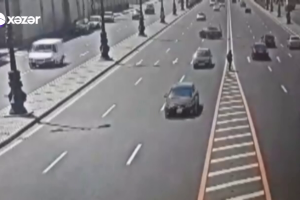 Bakıda piyada məsuliyyətsizliyinə görə baş verən qəzalar  - VİDEO