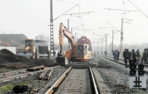 Tovuz-Qovlar mənzilində 8 km dəmir yolu əsaslı təmir olunur
