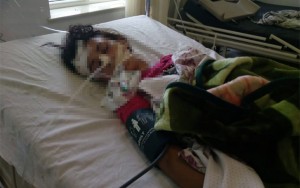 Huşsuz vəziyyətdə tapılan qız öldü