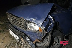 Beyləqanda yol qəzası baş verib - FOTO