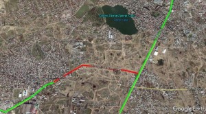 Balaxanı yolunda hərəkət məhdudlaşdırılır - XƏRİTƏ