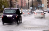 Hava şəraiti yol qəzasına səbəb oldu - Bakıda