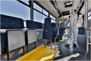 "Xaliq Faiqoğlu" şirkətinin avtobusları belə təmizlənir - FOTO