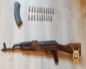 Daşburun dəmir yolu stansiyasının ərazisində silah-sursat tapılıb