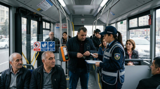 İctimai nəqliyyatda davranış qaydalarını pozmaq cərimə ilə nəticələnə bilər - AÇIQLAMA 