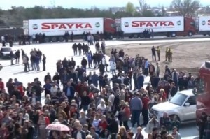 Yükdaşıma şirkətinin əməkdaşları aksiya keçirib