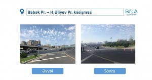 Bakıda 1500-dən artıq yol nişanı yenilənib - FOTO