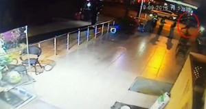 Gözəl Dəmirov hadisə yerindən belə qaçıb - VİDEO