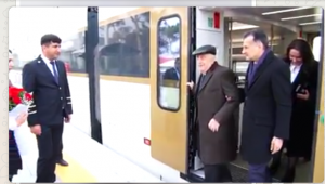 Dəmir yolları Xoşbəxt Yusifzadəni 60 ildən sonra arzusuna çatdırdı - VİDEO