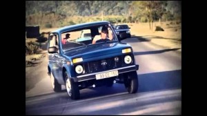 “Niva” sürücüsünün “avtoşluğu” kameraya düşdü – VİDEO