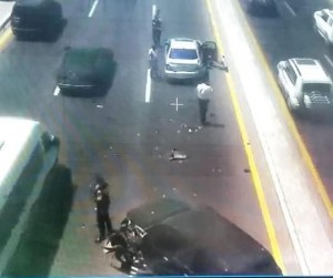 Heydər Əliyev prospektində qəza - FOTO