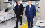 Prezident İlham Əliyev “ASAN Kommunal”ın açılışında - FOTOLAR