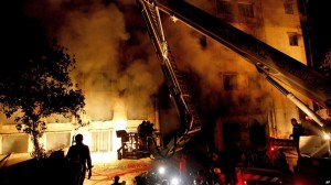 Yanğın zamanı 56 nəfər həlak olub