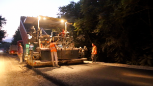 Qax kəndlərinin yolları yenidən qurulur - FOTO-VİDEO