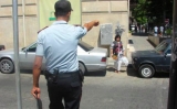 Yol polisi piyadaya gülməli bildiriş göndərdi - FOTO