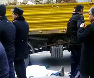 Bakıda zibil maşını piyadanı vuraraq öldürüb – VİDEO