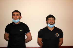 Qubada evdən oğurluq edən şəxslər saxlanılıb - FOTO