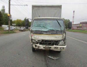 Bakı-Sumqayıt yolunda qəza - FOTO