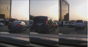 Bakıda 1 dəqiqədə 7 sürücü "protiv" getdi  - VİDEO