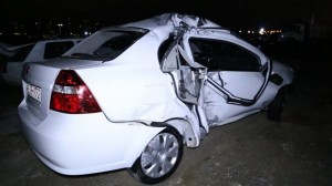 Bakıda ağır qəza: ölən var - VİDEO