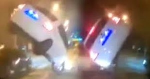 Canlı yayımda dəhşətli qəza – FOTO + VİDEO