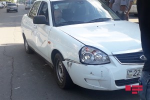 Gəncədə azyaşlını avtomobil vurub - FOTO