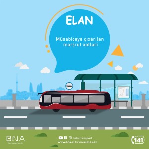 Altı marşrut xətti müsabiqəyə çıxarılıb