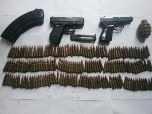 “Təmiz Şəhər” ASC-nin ərazisindən tapança və qumbara tapılıb