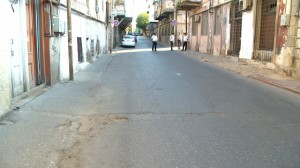 Bakının Zərgərpalan küçəsində təmir işləri aparılır - FOTO