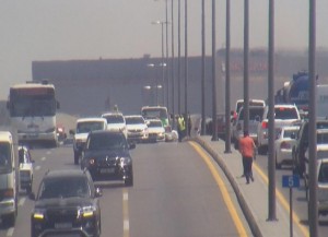 Ziya Bünyadov prospektində qəza - FOTO