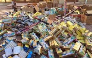 Avtomobildən xeyli sayda pirotexniki vasitə aşkarlanıb