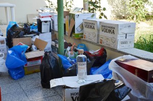 "Ford”dan qanunsuz spirtli içkilər və tütün məmulatları müsadirə olunub - VİDEO