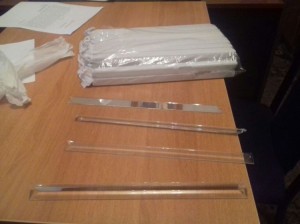 Avtomobildən qanunsuz dekorativ şam aşkarlanıb - FOTO