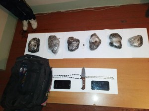 Sərhəddə narkotik vasitə keçirən şəxlər saxlanılıb – FOTO