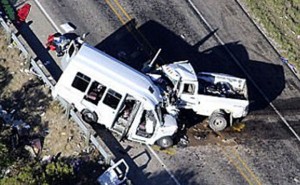 Misirdə mikroavtobus pikapla toqquşdu: 11 ölü, 10 yaralı