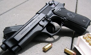 Bərdə sakinindən tapança götürülüb