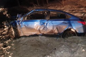 Üç avtomobilin iştirakı ilə ağır yol qəzası: 4 ölü, 4 yaralı - FOTO