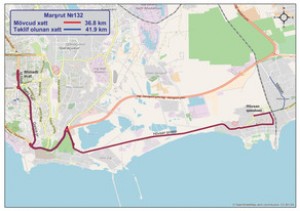 Bakıda 175 nömrəli avtobus marşurutun xətti dəyişib