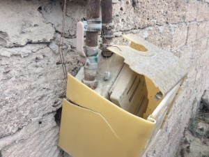 Binədə iki yol qəzası 850 abunəçini qazsız qoyub - FOTO